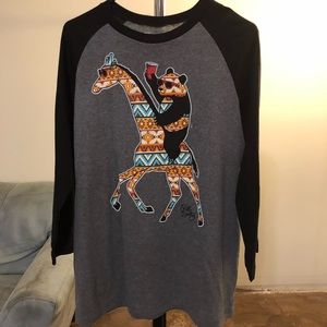 Riot society baseball tee